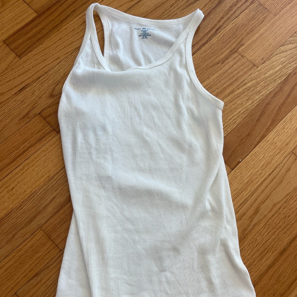 Brandy Melville white basic tank NWT